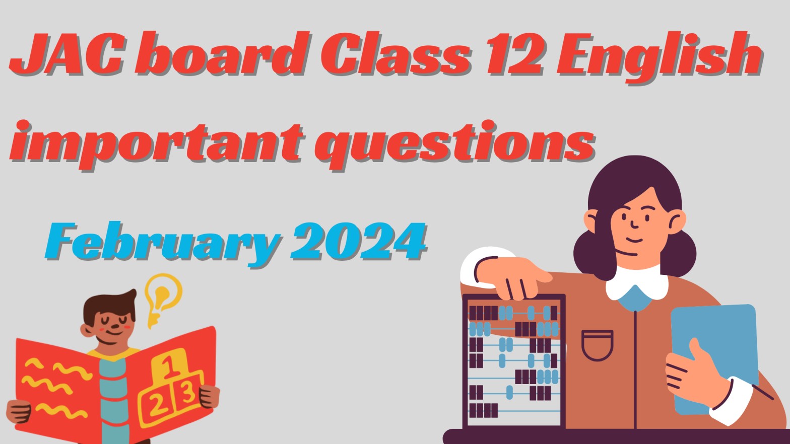 JAC Board Class 12 English Important Question 2024