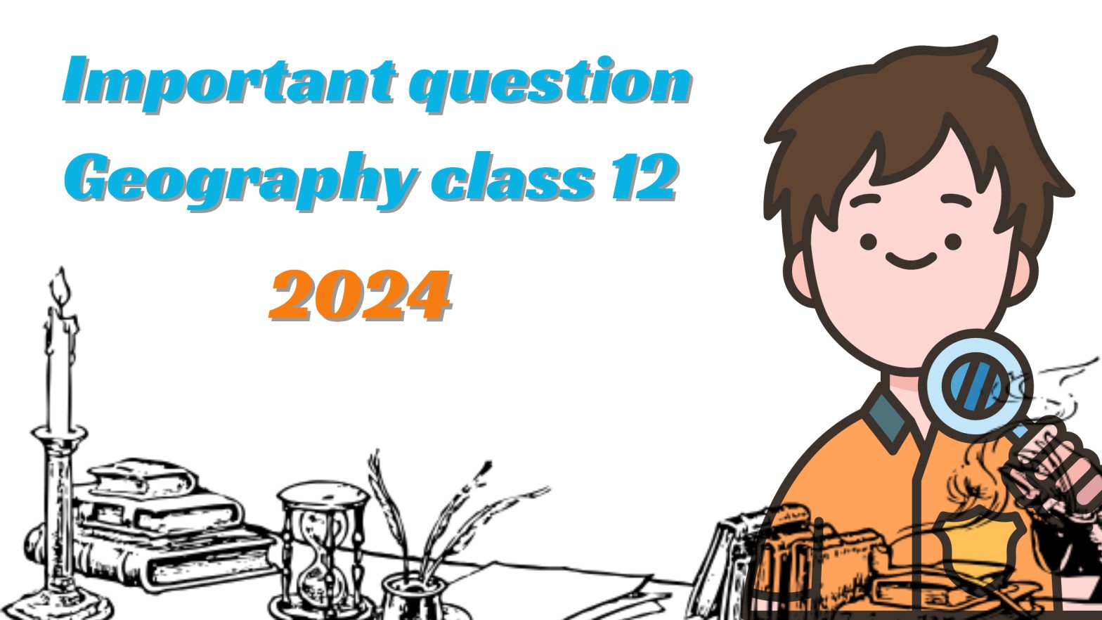 JAC Board Class 12 Geography Important Question 2024