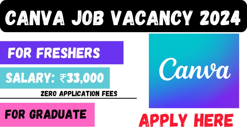 Canva Job Vacancy 2024 From Work From Home