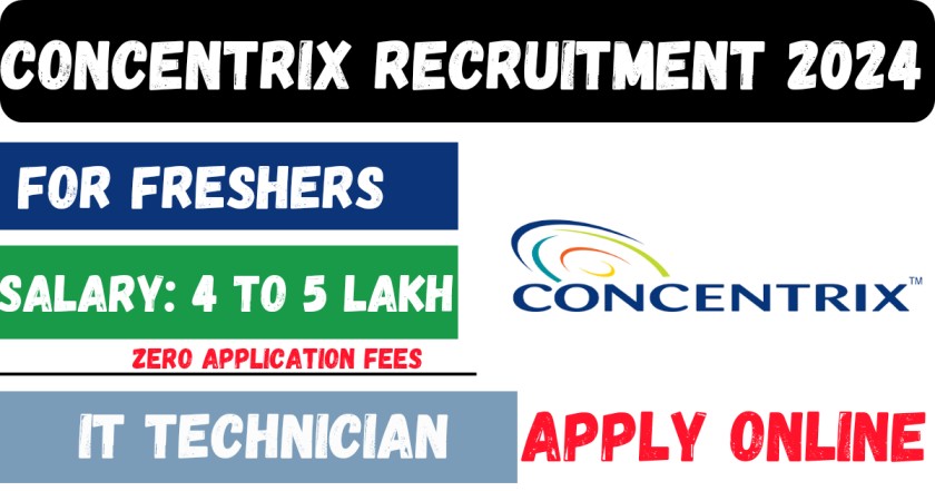 Concentrix Recruitment 2024 For IT Technician Post