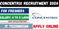 Concentrix Recruitment 2024 For IT Technician Post