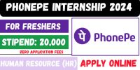 PhonePe Internship 2024 With ₹20,000 Stipend