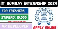 IIT Bombay Internship 2024 Apply Online With ₹10,000 Stipend