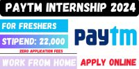 Paytm Vacancy 2024 For Freshers | Work From Home