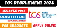 TCS Recruitment 2024 For Freshers Apply Online