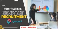 Genpact Recruitment 2024 For Freshers (Multiple Position)