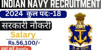 Indian Navy SSC Recruitment 2024, Apply Online